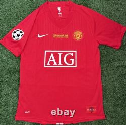 Ryan Giggs Signed Manchester United 2008 UCL Shirt with EXACT PHOTO PROOF & COA