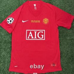 Ryan Giggs Signed Manchester United 2008 UCL Shirt with EXACT VIDEO PROOF & COA
