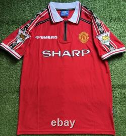 Ryan Giggs Signed Manchester United 98/99 Treble Winners EXACT VIDEO PROOF & COA