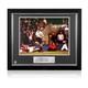 Ryan Giggs Signed Manchester United Football Photo FA Cup Goal. Deluxe Frame