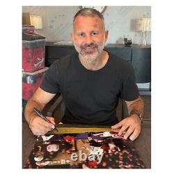 Ryan Giggs Signed Manchester United Photo Semi-Final Goal. Deluxe Frame