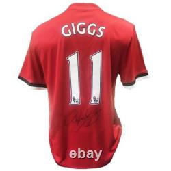 Ryan Giggs Signed Manchester United Shirt