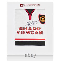 Ryan Giggs Signed Manchester United Shirt 1999, Away Gift Box Autograph