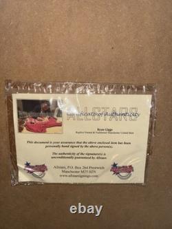 Ryan Giggs Signed Manchester United Shirt With COA