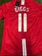 Ryan Giggs Signed Manchester United Shirt With Proof And Coa