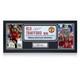 Ryan Giggs Signed Manchester United Street Sign. Framed