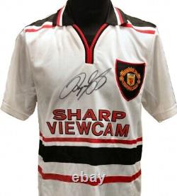 Ryan Giggs Signed Official Manchester United Iconic1999 White Away Shirt
