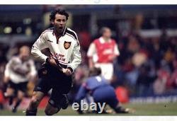 Ryan Giggs Signed Shirt Manchester United Autograph 1999 Jersey Memorabilia COA