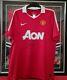 Ryan Giggs Signed Shirt Official Manchester United Certificate Of Authenticity
