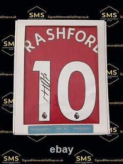 SALE Marcus Rashford of Manchester United Signed Shirt Autographed Jersey SALE