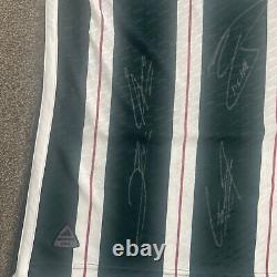 SIGNED MANCHESTER UNITED SHIRT 23/24 Away Match ready Squad Club Coa