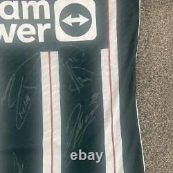 SIGNED MANCHESTER UNITED SHIRT 23/24 Away Match ready Squad Club Coa