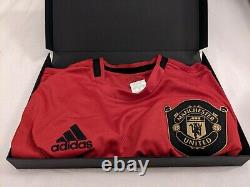 SQUAD SIGNED Manchester United Home Shirt 2019/20 With COA