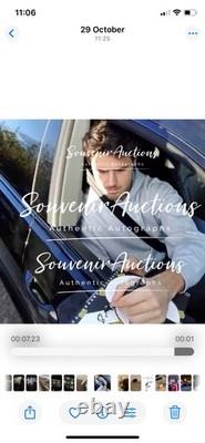 Senne Lammens Signed Manchester United 25/26 goalkeeper Football Shirt PROOF