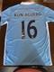 Sergio Aguero 2011-12 Signed Manchester City Shirt With Becketts COA