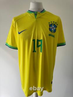 Signed ANTONY Shirt Brazil Brasil PROOF/COA Real Betis Manchester United