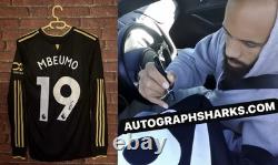 Signed Bryan Mbeumo Manchester United Player Version 3rd Shirt With PROOF & COA