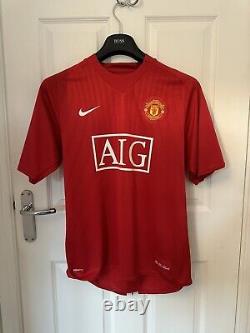 Signed Cristiano Ronaldo Manchester United Shirt 2008-09