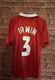 Signed Dennis Irwin Manchester United 1999 Autographed Shirt With COA & Proof