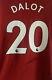 Signed Diogo Dalot Manchester United 22/23 Home Shirt Proof Man Utd U Portugal