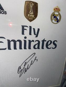 Signed Framed Cristiano Ronaldo Shirt Real Madrid Portugal Manchester United