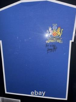 Signed Framed George Best Manchester United 1968 Away Shirt Northern Ireland 2