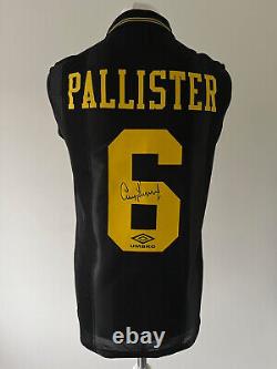 Signed GARY PALLISTER Retro Shirt Manchester United PROOF/COA