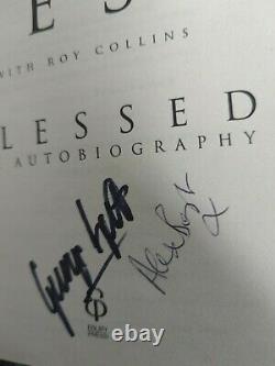 Signed George Best'Blessed' autobiography. Manchester United Collectors Item