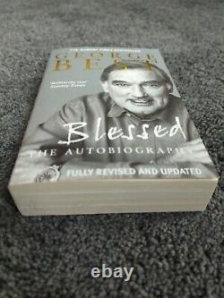 Signed George Best'Blessed' autobiography. Manchester United Collectors Item