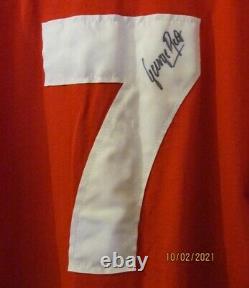 Signed George Best Manchester United Shirt. Size Med unworn. More photos added