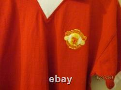 Signed George Best Manchester United Shirt. Size Med unworn. More photos added