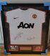 Signed Lee Sharpe & Gary Pallister Manchester United Framed Shirt