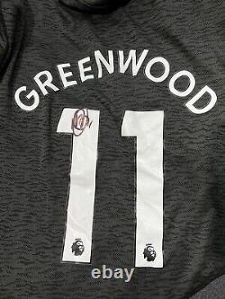 Signed MASON GREENWOOD MANCHESTER UNITED SIGNED SHIRT England Premier League