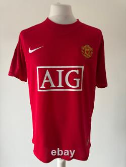 Signed MICHAEL CARRICK Retro Shirt Manchester United PROOF/COA England