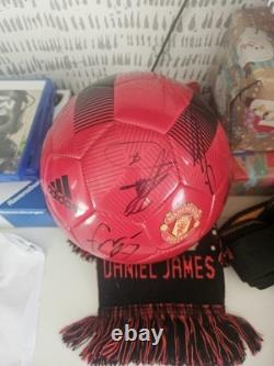 Signed Manchester United Ball 23/24 Season