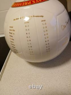 Signed Manchester United Ceramic Football