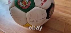 Signed Manchester United Football 1996 Era