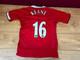 Signed Manchester United Keane No. 16 Believed To Be A Player Issue Shirt No COA