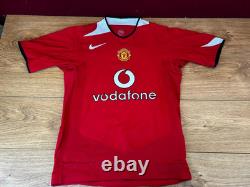 Signed Manchester United Keane No. 16 Believed To Be A Player Issue Shirt No COA