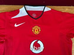 Signed Manchester United Keane No. 16 Believed To Be A Player Issue Shirt No COA