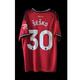 Signed Manchester United Sesko 30 Home Shirt with Certificate