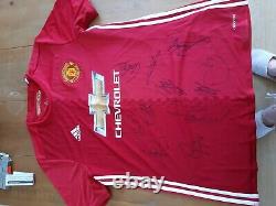 Signed Manchester United Shirt