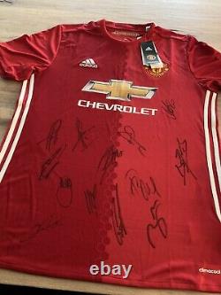 Signed Manchester United Shirt