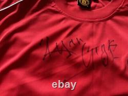 Signed Manchester United Shirt 2002 Wayne Rooney Ryan Giggs Paul Scholes