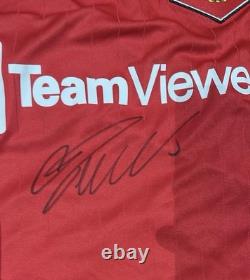 Signed Manchester United Shirt Cristiano Ronaldo Club COA