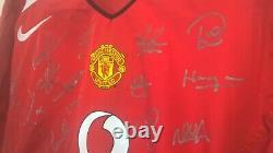 Signed Manchester United Team Shirt