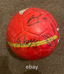 Signed Manchester United football 2021/2022