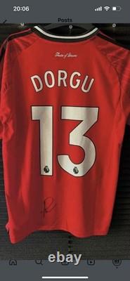 Signed Manchester United home shirt dorgu men's small Brand New With Tags