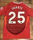 Signed Manuel Ugarte Manchester United 24/25 Home Shirt Proof Portugal Uruguay