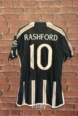 Signed Marcus Rashford Manchester United Autographed Shirt With COA See PROOF